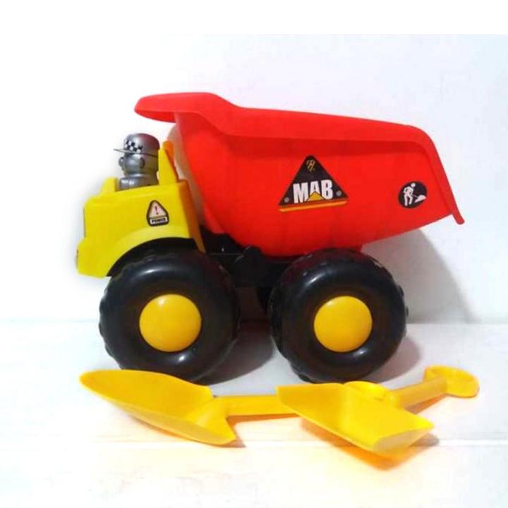 Big Size Construction Vehicle Dump Truck Toy - 10 Inch / 7 Inch