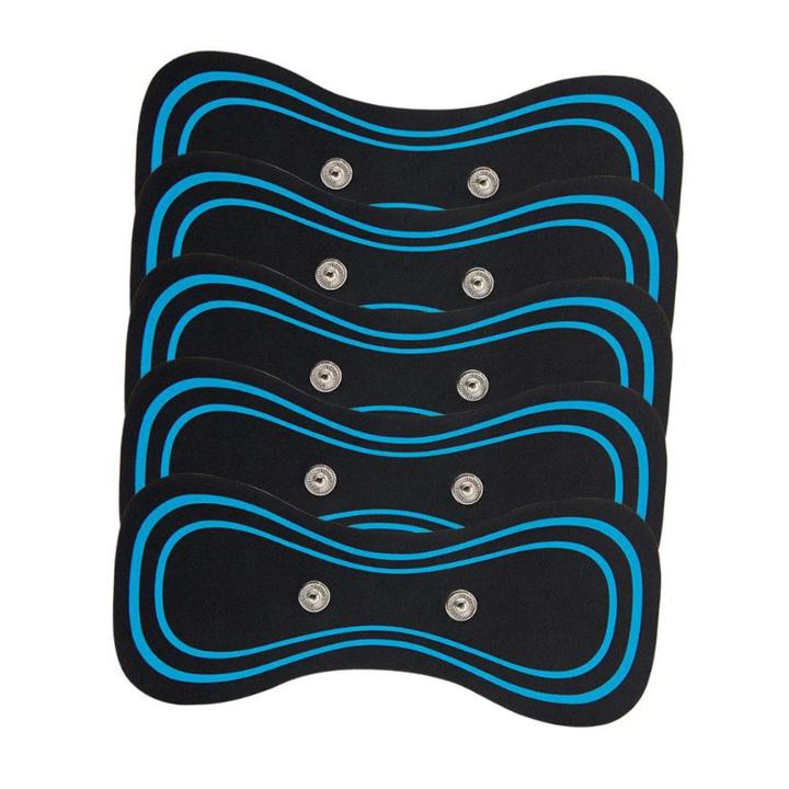 5x Neck Massager Replacement Gel Pads Reusable Electric Neck Massager Patch