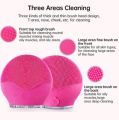 Ultrasonic Facial Massager and Cleaner – Waterproof, Rechargeable, Electric Brush for All Skin Types. 