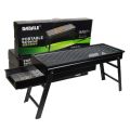 Portable BBQ Grill Charcoal Stainless Steel Foldable Barbecue Tool Kits for Camping Picnic Outdoor Garden Party. 