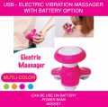 Mini Hand Portable Electric Massager_Vibrator for Women Ladies Girls Hot Shapper Tummy Trimmer Sauna Belt Bras Body Relaxtion Machine Flawless Waist Trimmer. 
