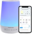 Momcozy White Noise Machine for Baby Sleeping with 7 Color Night Light, Toddler Sleep Trainer with 34 Soothing Sounds, Toddler Lock, Timer, App Control, Personal Sleep Routine, Wake-up Function (WHITE). 