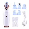 Microdermabrasion Blackhead Remover Vacuum Suction Face Pimple Acne Comedone Extractor Facial Pores Cleaner Skin Care ToolsWhite（White）. 