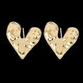 Creative Wild Irregular Love Earrings Simple Heart-shaped Earrings Jewelry Female. 