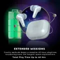 Zero® Gravity Wireless Earbuds | 5.3v Gaming Earbuds | 11mm Base Driver Earbuds | Quad Mic ENC Earbuds for Calling | Noise Cancelling Earbuds |  Earbuds for iOS and Android | Best Earbuds for Men and Women. 