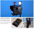 FeelWorld TP10 Portable Folding Teleprompter for Smartphone/Tablet/DSLR (10″). 
