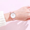 Elegant Leather Watch for Girls New Fashion Pink Watch for Women Stylish Watch for Office and College Girls. 
