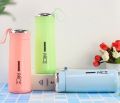 Water Bottles, Water bottle for Girls, Insulated Glass/Plastic Double Walled Keeps Water Cold and Hot for Hours, Easy to Carry for Walking, Hiking, School, etc, 410ml.. 