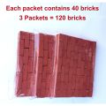 120 Mini Bricks for Kids to Build Dollhouses - Small Size Mini Bricks - Miniature Bricks - Mini bricks - Tiny bricks - chuchu stock - chuchustock - #chuchustock. 