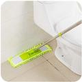 Microfiber Wet and Dry Flat Cleaning Mop with Telescopic Long Handle ( Multicolour , Medium ). 