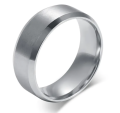 3 Piece Fashion Charm Jewelry For Men Best Quality Stainless steel 3D Bar Stick Locket +Stainless steel Titanium Silver Ring +Stainless steel Silver Chain Bracelet For Boys And Men. 