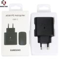 Official Samsung 45W Super Fast Charger 2.0 with USB-C to C Cable | 45W Power Output for Galaxy S24 Ultra, S23 Ultra, S22, Note 10+ 5G, A91 & Future Devices | Original Samsung Charger for Super Fast Charging | Compatible with Galaxy S and Note Series. 