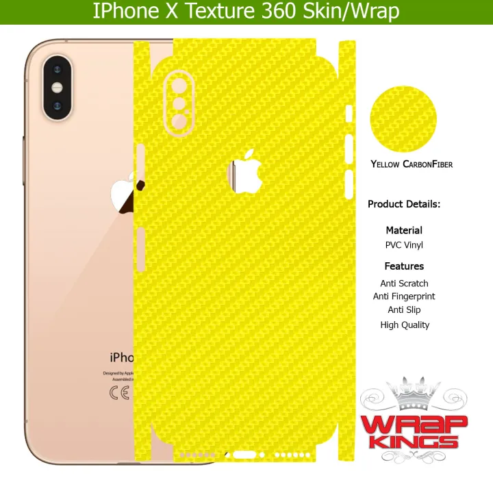 For%20Iphone%20X%20Skin/Wrap%20360%20Protection%20Sheet/%20Carbon%20fiber/%20Matte/%20Transparent/%20Lamination%20Back%20And%20Sides%20Included%20Camera%20Skin%20-%20Image%202