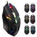 RGB Gaming Wired Mouse 7200 DPI LED Backlit USB Ergonomic Gaming Mouse with Programmable Buttons for PC Laptop Gamers. 