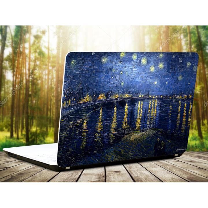 vincent-van-gogh-classic-art-painting Laptop Back Skin-Laptop Skin Vinyl Sticker Decal, 13 13.3 14.6 15 15.4 15.6 inch Laptop Skin Sticker Cover For All Laptops