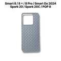 Infinix Smart 8 / Smart 8 Plus / Smart 8 Pro / Hot 40i / Spark 20 / Spark 20C Back Cover Soft Liquid Silicon Official Clothe inside Camera Protection Phone Case. 