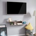 Floating TV Stand Wall Mounted Entertainment Center Media Console Wood Wall TV Shelf. 