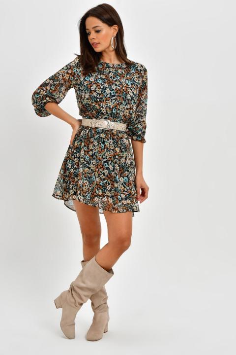 C&S%20Women's%20Multi%20Lined%20Chiffon%20Dress%20K410%20-%20Image%203