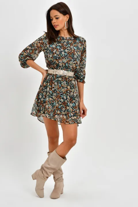 C&S%20Women's%20Multi%20Lined%20Chiffon%20Dress%20K410%20-%20Image%203