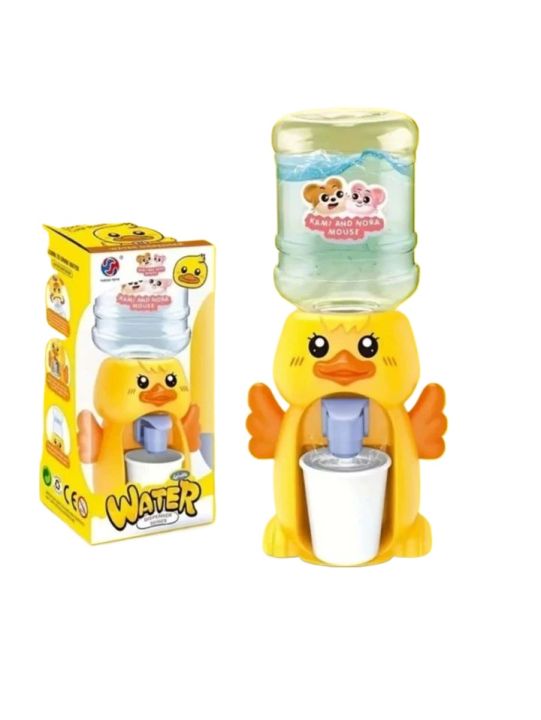 Mini Water Dispenser Toy Drinking Fountain Model Miniature Life Play Scene Model Children Educational Toys