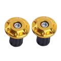 CNC Metal Handlebar Caps Dirt Bike Accessories Handlebar Counterweight Plug Accessories Parts Dirt Bike Parts Dirt Bike Handlebar Ends Motor Bike Grips Motorcycle Handle Bar Ends Handlebar End Plugs. 