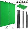 5×10ft Multicolor Chroma Key Screen: Premium Quality Non-Woven Fabric Photography Backdrop, Seamless Paper Studio Background for All Colors, Ideal for Professional Photo and Video Shoots, Studio Backdrops Sheet, Photo Props, and Video Backgrounds. 
