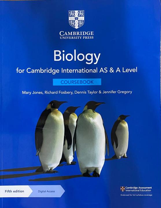 Cambridge International AS & A Level Biology Coursebook Fifth Edition (2 YEARS)