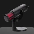 Xtrike-Me Professional Condenser Microphone for Studio Recording - USB Powered Omnidirectional Dynamic Gaming Mic for Mobile, PC, Desktop, Podcasting, Live Streaming, Singing, ASMR, Youtube - 12 RGB Lighting Modes - 360° Rotatable Body - XMC03 by FunBug. 