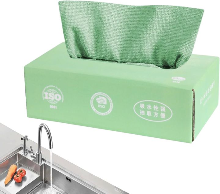 Microfiber Towel Cleaning, Microfiber Cleaning Cloth | Boxed Rags Household Thick Removable Rags Absorbent Wet and Dry Use Microfiber Dish Cleaning Cloth Microfiber Cloth Cleaning Microfiber Towel