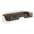 Bathroom Floating Shelves Wall-mounted - Hole-free No Drilling Design Rack Kitchen Novel Kitchen Accessories Storage Organizer. 