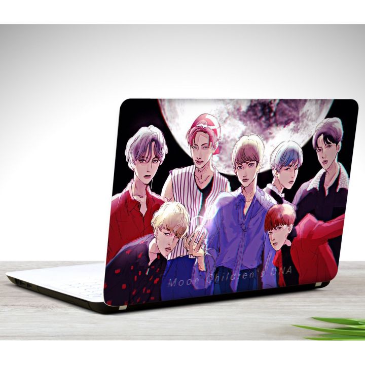 Moon children DNA laptop back cover vinyl skin 12 13 14 15.6 inch for all laptop skin sticker