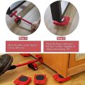 Furniture Moving Tool Heavy Object Mover Furniture Transport Lifter & Furniture Slides Moving House Cabinet Sofa Bed Desk 4 Wheeled Mover Roller 1 Wheel Bar Hand Tools Set. 