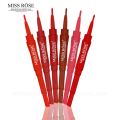 Miss Rose 4 PC High Pigment 2 In 1 Lip Liner + Lipstick. 