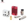 MK8 Assembled Extruder Hot End kit for ANYCUBIC Mega Zero 2.0  1.75mm 0.4mm Nozzle printer aluminum heating block. 