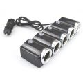 4in1 Car Cigarette Lighter Splitter Plug Adapter Charger Socket DC 12V/24V Doul USB Multi Socket Power Charger Adapter. 