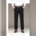 Pants for men - Cotton Jeans - Black Color. 