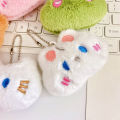Cute Animal Keychains Plush Rabbit Frog Cat Doll Keychains For Car Keys Accessories Kawaii Small Bear Plush Keychain On Backpack Mzea. 