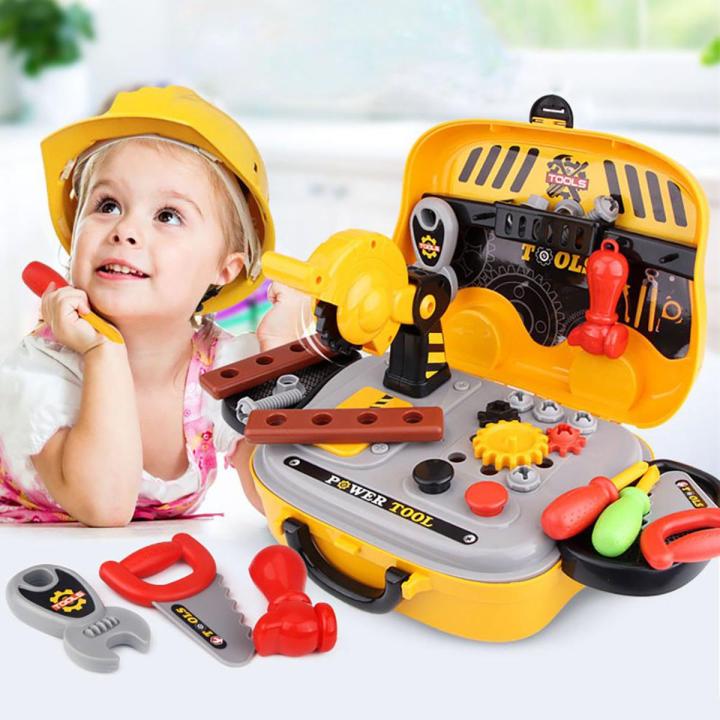 Deluxe Tools PlaySet with Carrycase For Kids