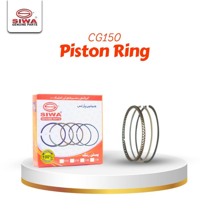 SIWA CG 150CC Piston Ring 1.00 Size High Quality Genuine Parts For Loader And 150CC High Quality Piston Ring 1.00 For All Models