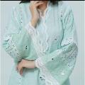 FASHION!( One gaz) Top Quality Trendy Designer Milky Lace For Clothes/ Fancy Lace For Women Clothes. 