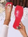 Transparent Slippers for Women - Vibrant Colors, Stylish Design. 