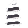 【HOT】 2Cm-4Cm Hard Breathable Memory Foam Height Increase Insoles Heel Lifting Inserts Shoe Lifts Shoe Pads Cushion Unisex. 