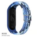 Nylon Strap for Xiaomi Mi Band 6 5 4 3 2 Strap Sport Braided Bracelet Adjustable Belt for Miband Stretch Wristband for Xiaomi Mi Band 6. 