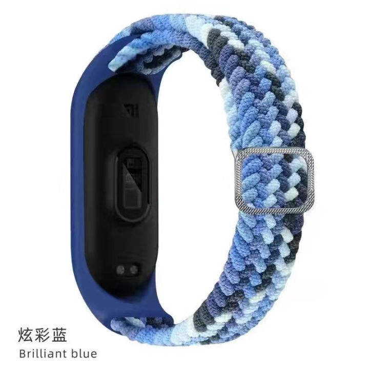 Nylon%20Strap%20for%20Xiaomi%20Mi%20Band%206%205%204%203%202%20Strap%20Sport%20Braided%20Bracelet%20Adjustable%20Belt%20for%20Miband%20Stretch%20Wristband%20for%20Xiaomi%20Mi%20Band%206%20-%20Image%204
