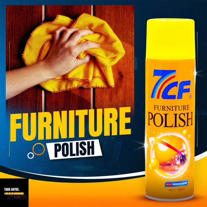 7Cf Furniture Spray Shine Polish - 550Ml
