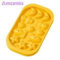 Amamia Ice Cube Maker Food Grade Cartoon Ice Block Making Artifact. 