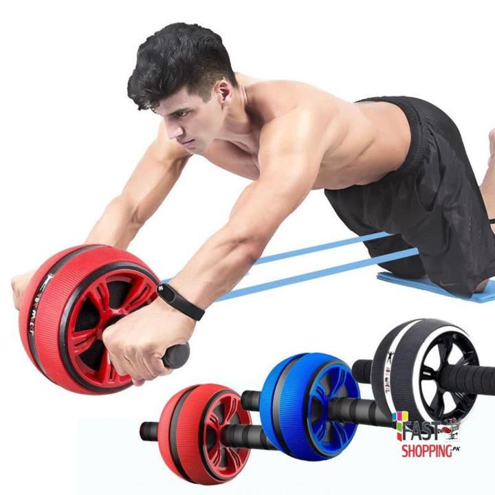 AB Wheel Exercise Gym Roller Abdominal Muscle Fitness Core Roller ABS Trainer