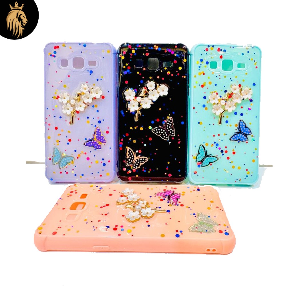 Lahore Mobile Case for Samsung Grand Prime /Grand Prime plus (G530) Back Cover Girls Back Cover - Fancy Flower Butterfly Covers- Samsung Grand Prime /Grand Prime plus (G530) Back Case