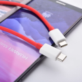 One Plus 65W 6.5A Type-C to Type-C Data Cable, Ultra Fast Charging Cable for One Plus 8 8T 9 9pro Nord series, C to C Warp Cable, C to C Dash Cable Original Warp 6.5A Fast Charging Cable For OnePlus Dual Type-C. 