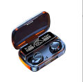 M10 Tws Airpods TWS Bluetooth Headset | Bluetooth 5.0 | Built-in Mic | Auto Pairing | In-Ear. 